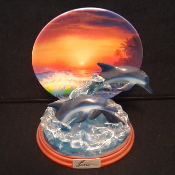 The Bradford Exchange Paradise Discovery Series Vintage Collector Plates - Picture 1 of 12